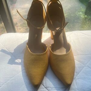 Elegant Yellow Women's Heels